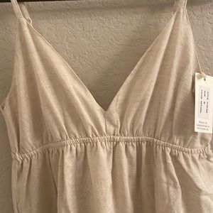 Linen/Cotton Blend Maxi